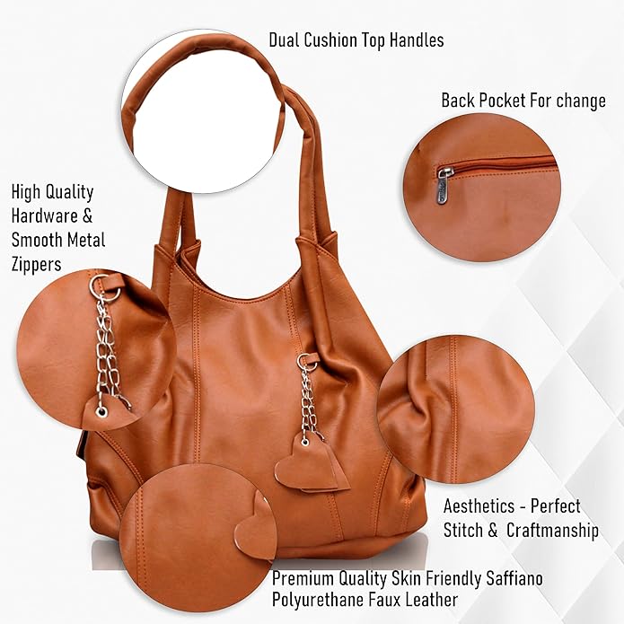 Shoulder Hobo Bag Ladies - Image 2